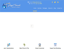 Tablet Screenshot of loyaltravels.com